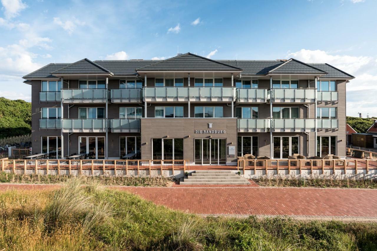 Die Sandburg Langeoog Esterno foto